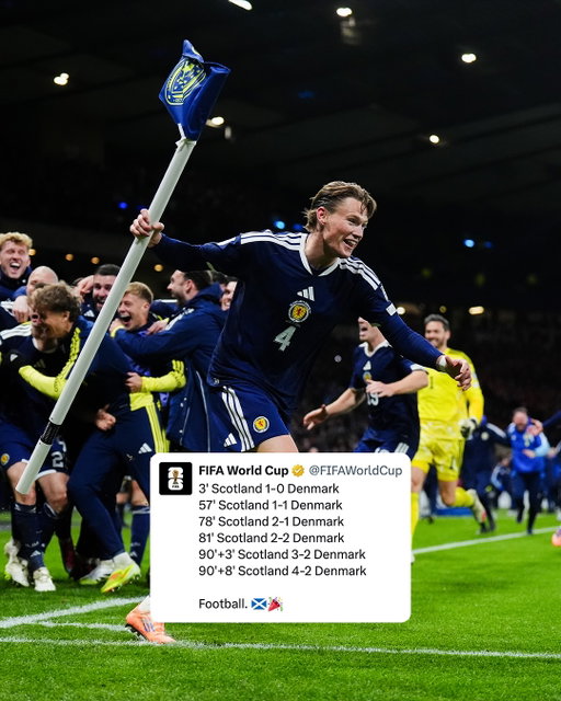 Scotland SCENES 🤯

#FIFAWorldCup