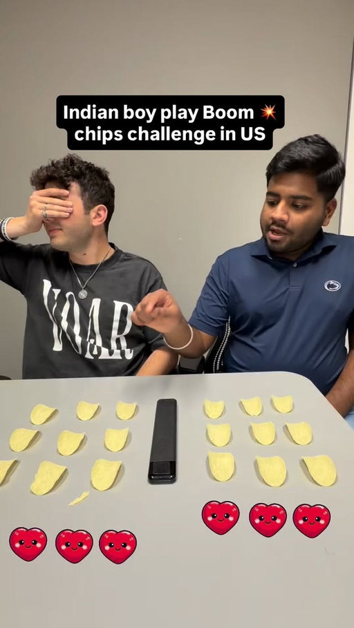Boom 💥 chips challenge 🥔
.
#boomchipchallenge #challenge #trending #family #fun