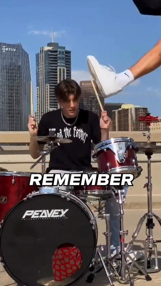 This VIRAL Drummer Turned Into A Rising STAR ⭐️ #braydentabakian #drums #christianmusic #musicnews #music
