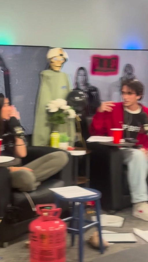 We're pranking Josh on the stream right now. He didn't know he was doing actual pitch perfect acapella