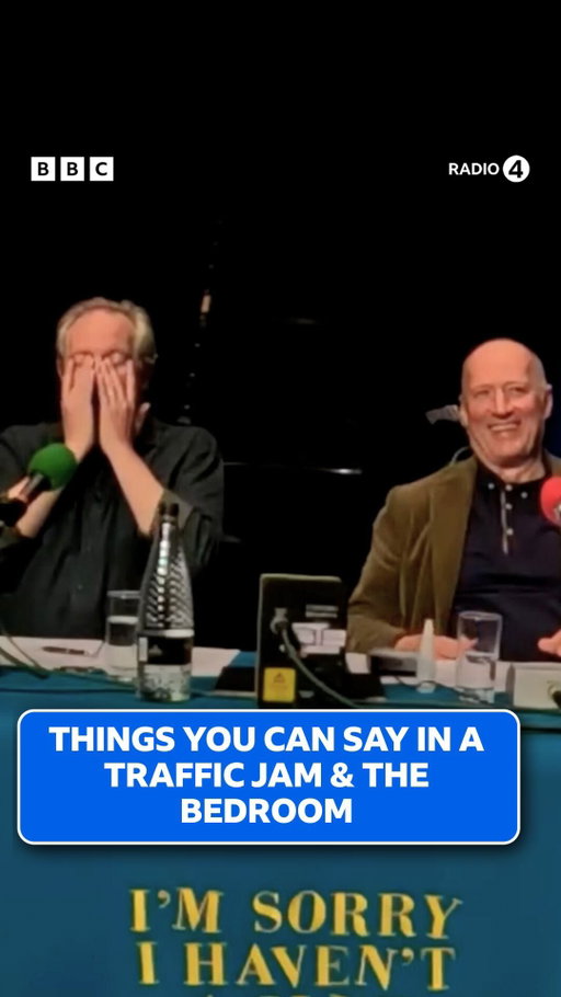 The antidote to panel games continues with things you can say in the bedroom or traffic jam. 

I’m Sorry I Haven’t a Clue | Listen on BBC Sounds