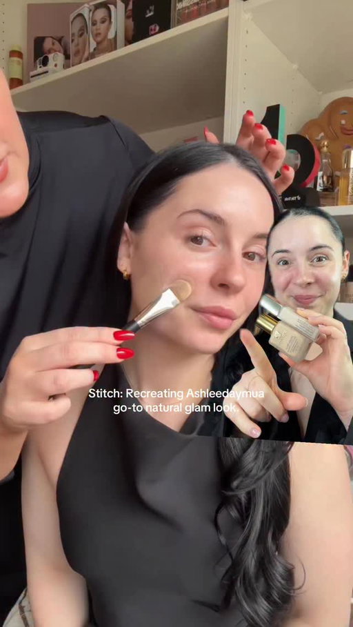 @ashleedaymua did my makeup and I recreated it, but the tips she told me changed the way I do my makeup. Using @esteelauderanz Double Wear Foundation & Double Wear concealer to achieve this soft natural, everyday makeup look # DoubleWear ad