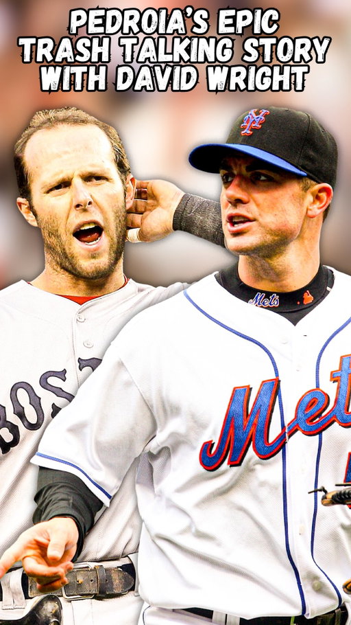 Red Sox Legend Dustin Pedroia discusses his best trash talking story… involving Mets legend David Wright

#baseball #mlb #baseballisntboring #dustinpedroia #davidwright #bostonredsox #redsox #newyorkmets #lgm #mets #fyp #storytime #viral #viralvideos