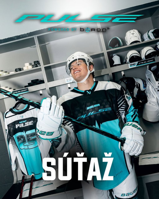 🚨SÚŤAŽ o hokejku Bauer PULSE🚨

Zapoj sa a buď ako Cole Caufield🤩

Podmienky súťaže👇🏻
1️⃣Odpovedz na našu otázku: Ktorý slovenský hráč pravidelne hrajúci NHL hrá s hokejkou Bauer Pulse ❓
2️⃣Sledujete náš profil @bauer_hockey_slovakia 🖤
3️⃣Označ kamoša, ktorý ti ju bude najviac závidieť.

🎁Súťažíme o hokejku Bauer PULSE
⏱️Žrebujeme v pondelok 24.11.

🍀Držíme palce!

#sutaz #zapojsadosúťaže #pulse #bauerhockeyslovakia