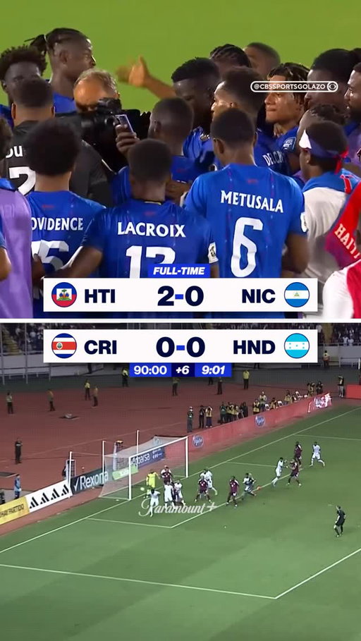 The moment Haiti figured out they qualified 🙌