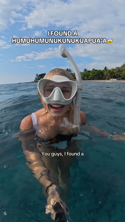 Glad he didn’t try to BITE ME this time 😂 (Video of that coming soon) Can you say Humuhumunukunukuapua’a 3 times fast?👀😅

#diving #freediving #hawaii #oceanlife #ocean