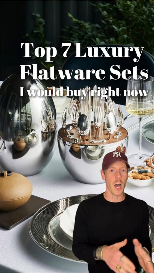 These are the top 7 luxury flatware sets I would buy right now

Comment Flatware to get a link!

@theluxuryartmepra 
@christofle 
@schiavon_silverware 
@pottflatware 
@ercuis 
@alain_saint_joanis 

Even if it’s wildly out of your price range, we can appreciate the beauty in the design and the quality of the craftsmanship ✨
Follow me for more recs on products across home and technology, fashion and more.

#productdesign #top7recs #flatware