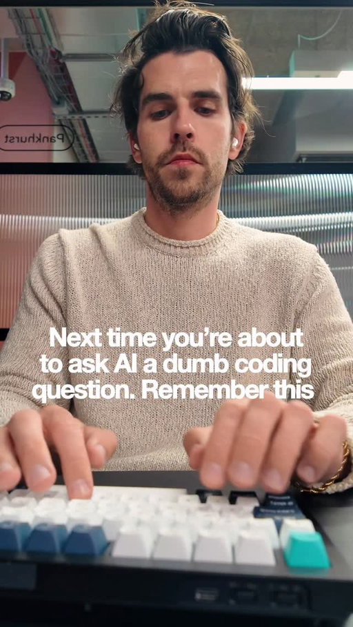 Listen I’m not judging, this is just what happens ok. 👾

Some of the logic behind every coding question you have. 

(This is not 100% accurate but encapsulates how far we’ve come from Google searches, to the logic involved working with AI)

Parts of this video are taken from one of my favourite YouTube channels, 3blue1brown

#programming #coding #ai #tech