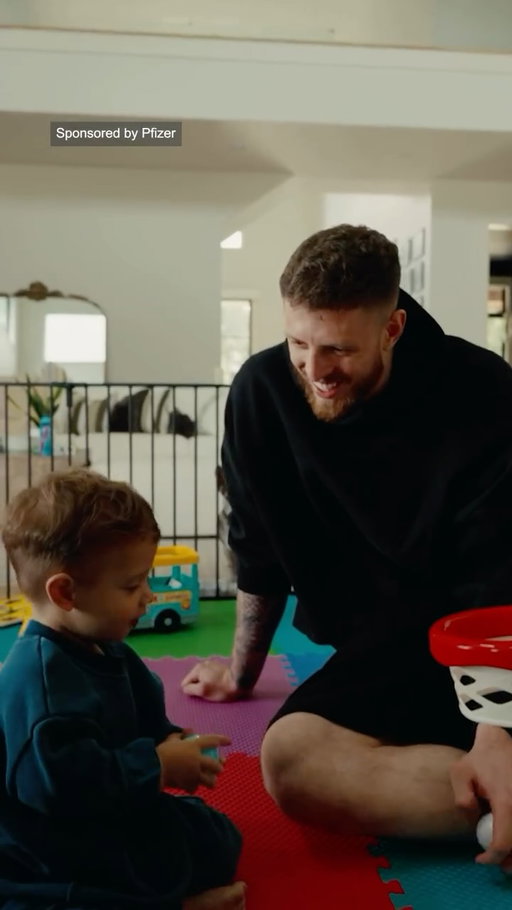 #PfizerPartner Whether for big games or moments with your family, keep your health a priority. Go to PfizerForAll.com. 

This post is directed to a U.S. audience and may not be suitable outside of the U.S. This video is intended to be viewed as it was originally produced in partnership with Pfizer. Remember, this content is for educational purposes only and is not intended to replace discussions with a healthcare provider. 

PP-UNP-USA-7028