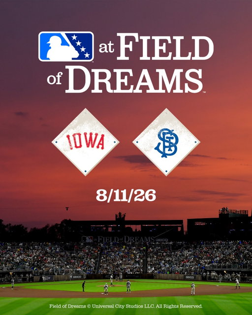 Iowa Cubs and Dyersville, where heaven and magic meet 🌽

#iowacubs #IOWAAA #MiLB #baseball