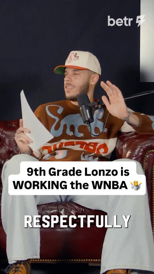 “I’m going back door throw it up” 😭 @zo on if he was in the WNBA in 9th grade

#NBA #WNBA #LonzoBall #LiAngeloBall #MPJ