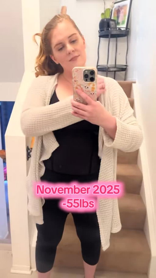 I never thought I’d be under 200lbs again.

I still remember the exact day in college when I went from 199 to 200lbs. It felt like this line I crossed and could never come back from. And with PCOS on top of everything, losing weight felt impossible.

Then in June I was diagnosed with ADHD  and everything started making sense. I wasn’t dealing with “chronic anxiety.” I was dealing with actual energy that had nowhere to go. So I started moving my body. I started walking every time I felt overwhelmed instead of binge eating junk food. I didn’t even realize at first that I was eating less. I just knew that if I could get my heart pounding, I’d feel calm for hours afterwards.

The walks turned into runs, and suddenly I had lost 20lbs without even noticing it.

During this time I also had dental surgery, which forced me to slow down. I couldn’t eat half the things I used to. I couldn’t shove candy in my mouth by the handful because even one piece felt like too much work with a sore jaw. And it’s actually insane how fast your tastebuds change. After years of eating sugar every day, a month of eating less and suddenly I couldn’t even stomach the same foods anymore.

I get full faster now because I’m not inhaling food like I’m racing a timer. Before, I could eat a whole bag of chips and three chocolate bars without thinking twice. Now it takes me a week to finish a bag of chips. (And yes I still eat chips. This was never about the weight loss.)

It was always about my mental health.

And it is so beautiful what your body does for you when you finally start taking care of your mind.