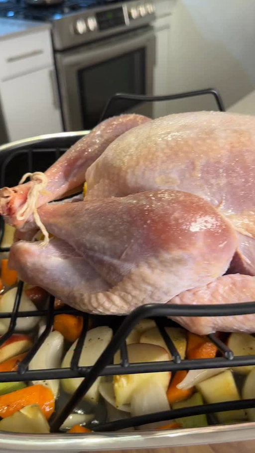 All my tips and tricks to making the perfect turkey🍗🔥 

⭐️Comment “TURKEY” or “RECIPE” for my free guide on how to make a beautiful turkey + this full recipe including a PDF print out! ⭐️

Making a whole turkey is one of the most daunting tasks when it comes to Thanksgiving. A lot of this comes from the fact that turkey is often seen as the centerpiece dish of the table (even if some of the sides are arguably better), in addition to the hefty price tag that comes with this festive bird. It makes sense that nerves may be high when prepping this dish, but I am here to alleviate that stress for you.

Here are the key 🔑tips and tricks to a perfect bird: 

🔪 Gather your ingredients so everything is ready to go! 

🔪 BRINE your bird. Brining is the process of infusing proteins with salt, sugar, and flavor. In addition, it tenderizes and moisturizes meat. You can go with a wet or dry brine for this. My preference is a dry brine for ease and to ensure ultra-crispy skin. BONUS - add baking powder to your dry brine for even more skin-crisping action + brown sugar for bronzing. 

🔪Get your bird to room temperature before it goes into the oven. Then, stuff the cavity, tie the legs, and give it a final coating of oil and salt. 

🔪 Start in a HOT oven (400F) for the first 30 minutes, then reduce the temperature to 350F for the remainder of the cook. Rotate every 30 minutes for even browning. The general rule is about 13 minutes per pound of unstuffed turkey. 

🔪Allow the turkey to rest for at least 30 minutes once it comes out of the oven. This will let the juices settle evenly and bring the bird to the perfect temperature.

#turkey101 #turkey #flavorsbyale 

https://alessandraciuffo.com/turkey-101-how-to-make-a-beautiful-bird/