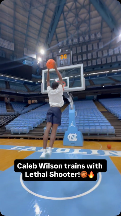 Caleb Wilson 6’10” ( UNC MBB ) understands that getting to his spots is essential to his craft! MID-RANGE is key!🎯
-
Player: @c.dubbb 
Trainer: ( @lethalshooter ) 
#UNC #CollegeBasketball #LethalShooter