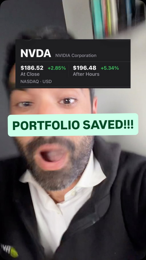 Jensen came through in the clutch. AI trade might be back on