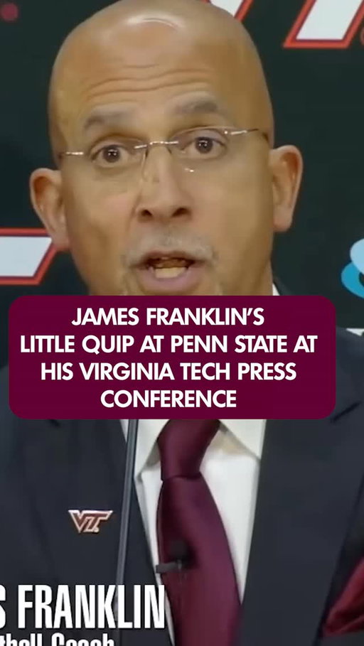 There is one thing James Franklin had at Penn State that he'll NEVER have at Virginia Tech #CFB #Hokies #WeAre