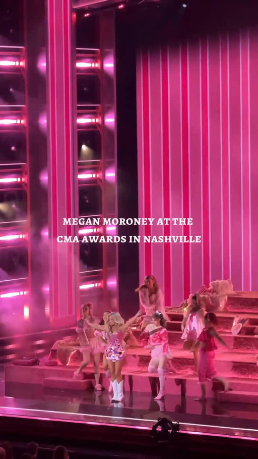 How about that sparkling performance from @megmoroney?! 🎶 Who else loves this Country Music darling?! #CMAawards