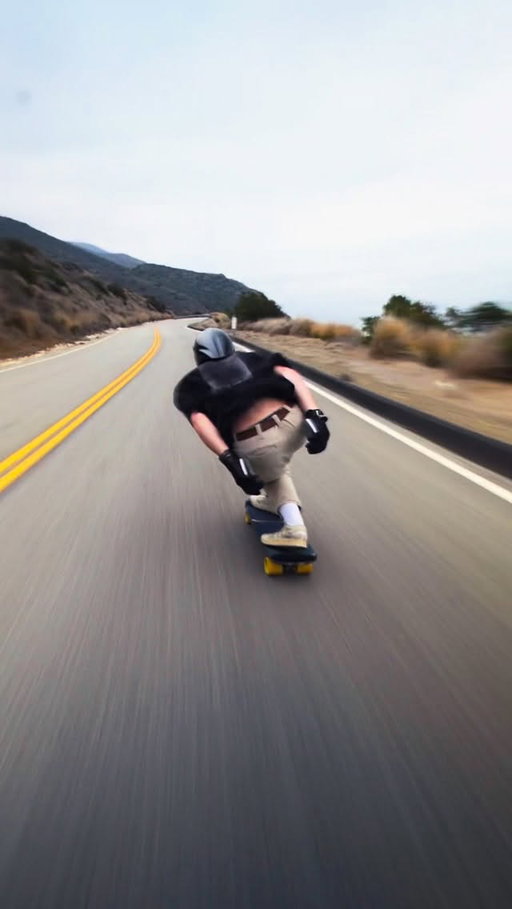 Staying away from the guard rail

One of the most daunting corners in the local rotation. 60 mile per hour straight into a double apex left that always seems to push you out to the edge. While some are able to grip it full speed, I’ve almost given up on the idea. I’ve settled on a butt puckering low angle toe side. Though this is one aspect of full send raw runs that you may not se to often. The figuring it all out phase. 

58/100

@madridskateboards @seismicskate @becker_grip_soles @lockskate_