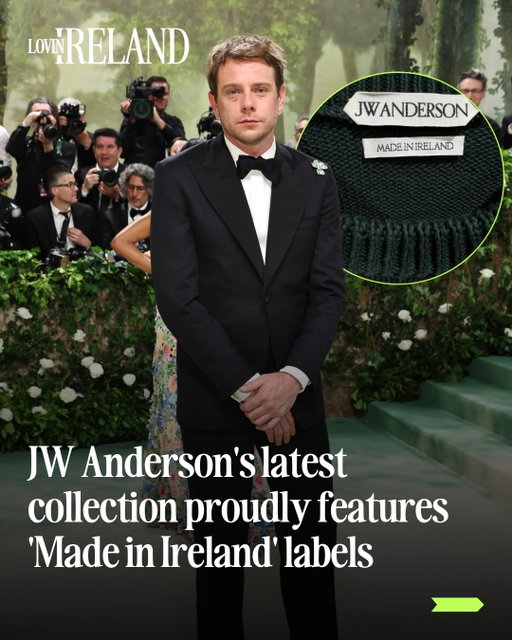 Irish fashion designer Jonathan Anderson took to Instagram the other day to drop a sneak peek into his new collection for his namesake brand, JW Anderson.

The snaps posted by the current Creative Director of Dior showed close-ups of labels which showed that pieces were ‘Made in Ireland’ or ‘Made in Scotland.’

While Anderson has always championed Irish production throughout his career we are feeling a lot of bród seeing these tags 🇮🇪