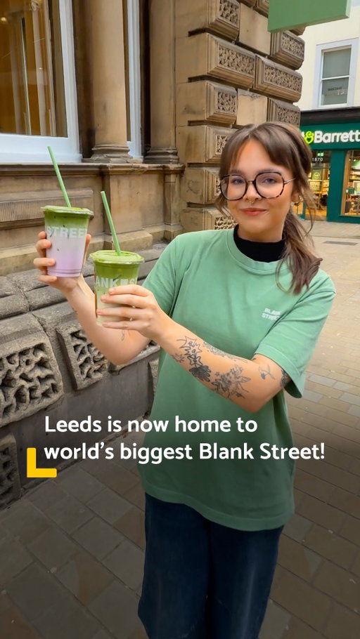 Inside the new Blank Street in Leeds! 🤩

The viral coffee brand is making its Leeds debut in style - opening the biggest Blank Street shop in the world 🌍🤯

The Albion Street Starbucks has been replaced with two mint green floors selling the drinks that made this brand famous! 

Their vibrant matcha line-up includes the viral Blueberry Matcha and White Chocolate Matcha!

This is the 49th Blank Street in the UK, meaning Leeds locals will now be among those trying the new Winter Menu too, featuring the Blondie Matcha and Espresso Martini Latte ☕

Laynes Bakery has been chosen as their local pastry supplier too - keeping it proper Leeds 💪

@blankstreet opens in the city on Saturday 22nd November!

#leeds #leedscitycentre #leedsfood #blankstreet #matcha @laynesbakery @laynescafe