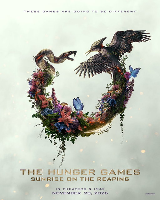 The Hunger Games: Sunrise on the Reaping – in theaters & IMAX November 20, 2026.