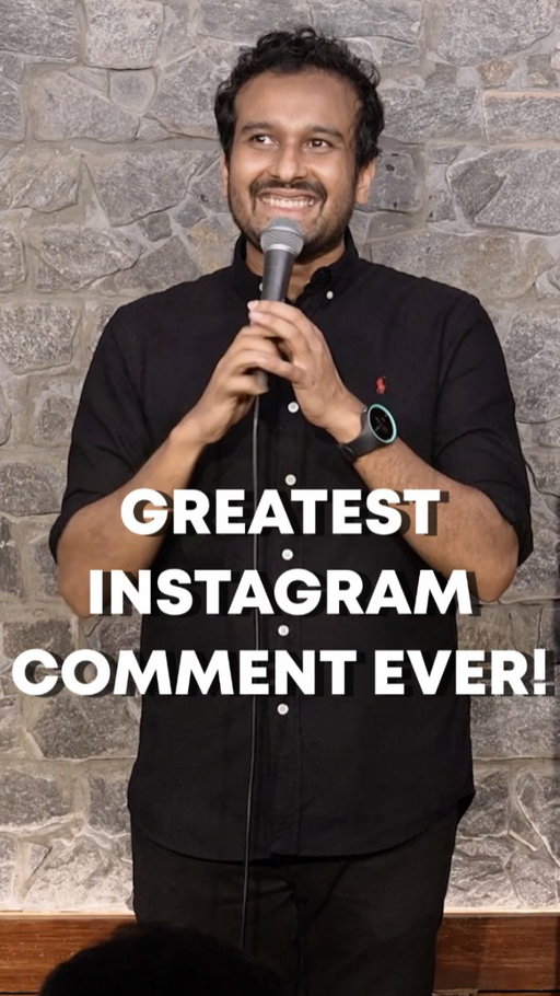 Instagram Comments > Stand Up Comedy.
.
.
.
.
.
.
.
.
.
.
.
.
.
.
.
.
.
(funny, comedy, standup, jokes)