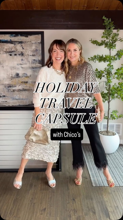 Comment SHOP for outfit links!✨ Are you planning a holiday getaway?? @lovechicos has everything you need to travel on style!

Our travel capsule has stylish and super comfy travel looks, elevated daytime looks for shopping or out to lunch, date night glam with just the right amount of sparkle, and party looks that can take you from an office party to a night out! 

Chico’s is known for high quality, unique pieces, and don’t forget about their cute shoes and beautiful accessories! Let Chicos take you away in style!🌟
HOW TO SHOP:
1️⃣Comment SHOP and we’ll send outfit links to your DM
2️⃣Watch our stories for links

#Chicospartner #HolidayStyling #holidaystyle #holidayoutfit #holidayoutfits #festivelook #casualchic #seattleblogger #styleover40 #fashionover40 #styletips #over50style #outfitidea #styleideas #stylingtips #whattowear #fashionover50 #over50andfabulous #over50fashion #travelstyle #partyoutfit #sequins
