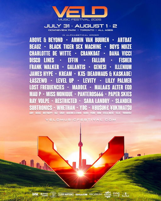 ▽ THE #VELD2026 FULL LINEUP IS HERE ▽ & we’re kicking things off with a MASSIVE GIVEAWAY. 🚨🔥

The countdown to summer starts extra early this year ‼️

Want early access to #VELD2026 tickets?
👉 DM @veldmusicfestival “VELD2026” BEFORE 10:00 AM on Wednesday, November 26th to unlock exclusive presale access.

🏆 Win the Ultimate VELD Weekend Package for You + Your Crew!
 What’s Included:
🔸 4 VIP Weekend Wristbands
🔸 A hotel stay during festival weekend
🔸 A side-stage viewing experience at #VELD2026

How to enter:
1️⃣ Follow @veldmusicfestival
2️⃣ Tag your festival fam in the comments 👇
3️⃣ Share this post to your Story and tag us @veldmusicfestival 📲

⏳ Contest ends Wednesday, November 26th, 2025 @ 9:00 AM

➡️ Unlimited entries are allowed
➡️ You must complete ALL THREE steps to be eligible to win
➡️ The winner will be announced by this account only

🎟️ Public on sale begins: Thursday, November 27th at 10:00 AM
💳 Layaway returns at presale! 

Good luck, VELDers! 🧡

Visit veldmusicfestival.com for more information or to access tickets early🔗