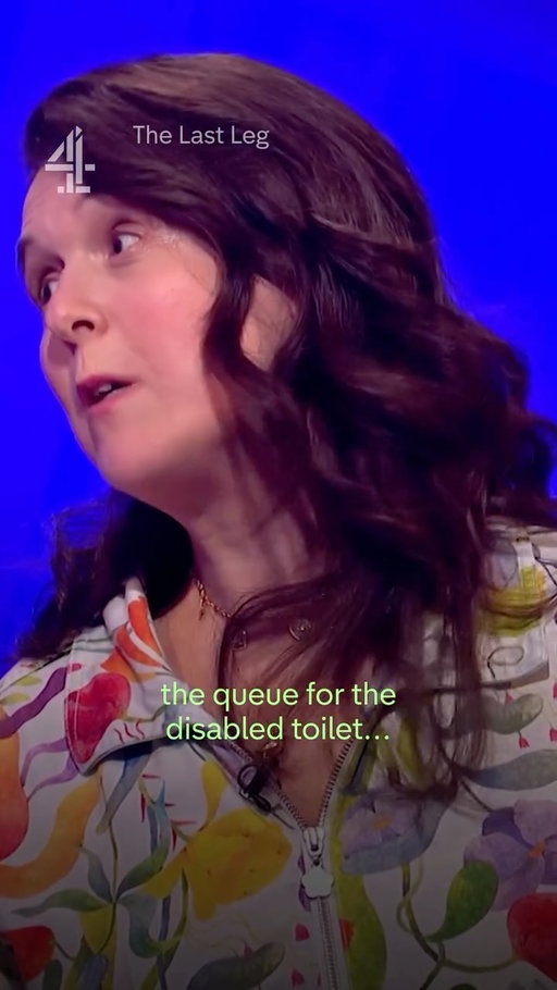 Don’t ask Rosie Jones to do yoga #TheLastLeg #AdamHills #RosieJones #Comedy