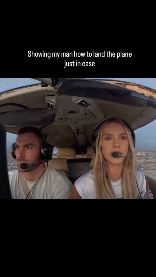 I’d rather him be prepared for anything 😂 #couples #love #aviation #planes