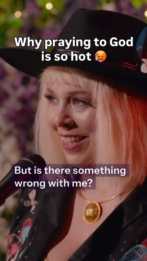 My conversion story 🙏🏼 POWER OF PRAYER featuring @parlour.panther and @kittyandtherooster a.k.a The SuperGnomes now streaming on all platforms and on my comedy special courtesy of @comedyhereoften #praise #skydaddy #religion