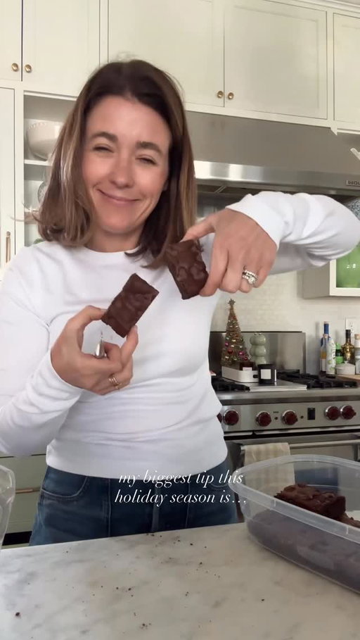 24 brownies coming right up! Ok I have to say I feel bad that I said “shit” at school because I literally LIVE for everything fun my kids have going on at school. I cry just thinking about how special these elementary years are!! But it can be a lot and it’s okay to admit that.

Know your strengths, moms! Do I wish I had the time to bake brownies for the 2nd grade Thanksgiving feast? Yes. But my services are needed somewhere else (everywhere else this week) and I gave myself a break. 

And if you’re feeling overwhelmed by being everything and everywhere for all your kids during the holidays, I signed Dave up to serve the feast tomorrow so I could go to a workout class.

We’ve got this!