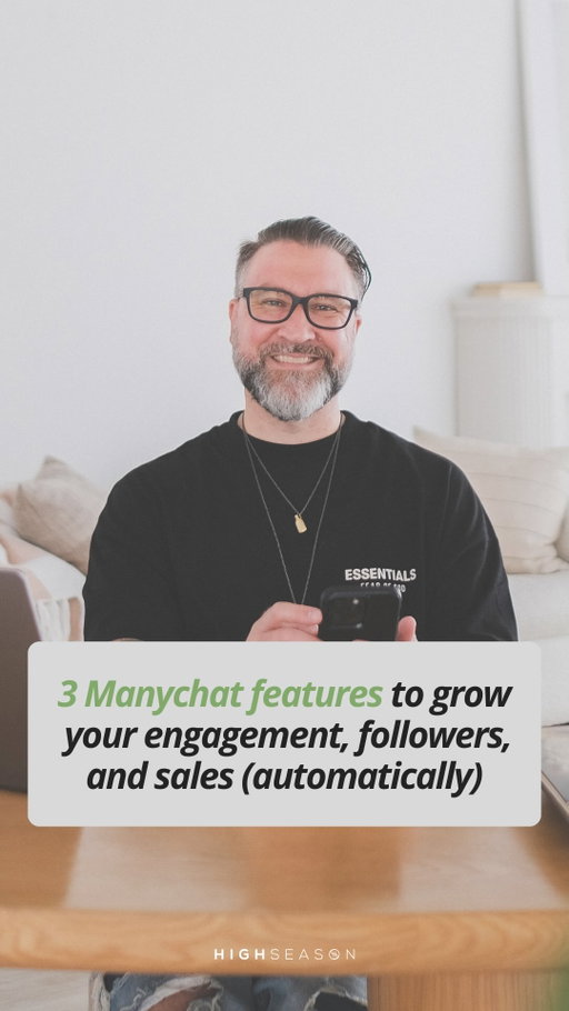 Most business owners are doing too much manually on Instagram.

Answering every comment.

Sending every link.

Following up with every new follower.

Trying to keep up… and still falling behind.

That’s where automations change everything.

Here are 3 @manychat features that’ll help you grow faster while doing less: 👇

1️⃣ Auto-DMs From Comments (Engagement Boost)

When someone comments a keyword on your Reel or post, Manychat instantly sends them a DM with your freebie, link, or offer.

Why it matters:

→ triggers more comments (aka engagement)
→ pushes your post out to more people
→ delivers resources automatically
→ saves you hours of responding manually

2️⃣ Grow Followers From Comments (Audience Builder)

This one’s realll good when you have something of free value to share.

You can require someone to follow you before they receive the link or resource they commented for.
It’s the easiest, cleanest way to:

→ grow followers who actually want what you offer
→ turn viral moments into long-term audience growth
→ build a more intentional community

3️⃣ DM New Followers Automatically (Lead Generator)

When someone hits “follow,” Manychat sends a one-time welcome message that:

→ says hi
→ builds trust
→ shares your best resource or next step
→ gets them into your world immediately

This turns brand-new followers into warm leads within seconds of them finding you.

🎓 If you want help leveraging Manychat in your business, check out our live training inside our Membership channel: How to Set Up Instagram Auto-DMs with Manychat (Step-by-Step Tutorial).

Drop “AUTO” in the comments for the link.