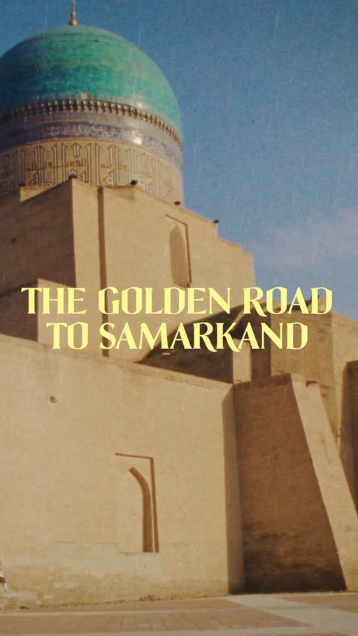 From Uzbekistan to the world. The Golden Road to Samarkand, a film by @wastedtalentintl starring @arthur_longo and @parkszoom, is at the link in our bio🏔️🏂