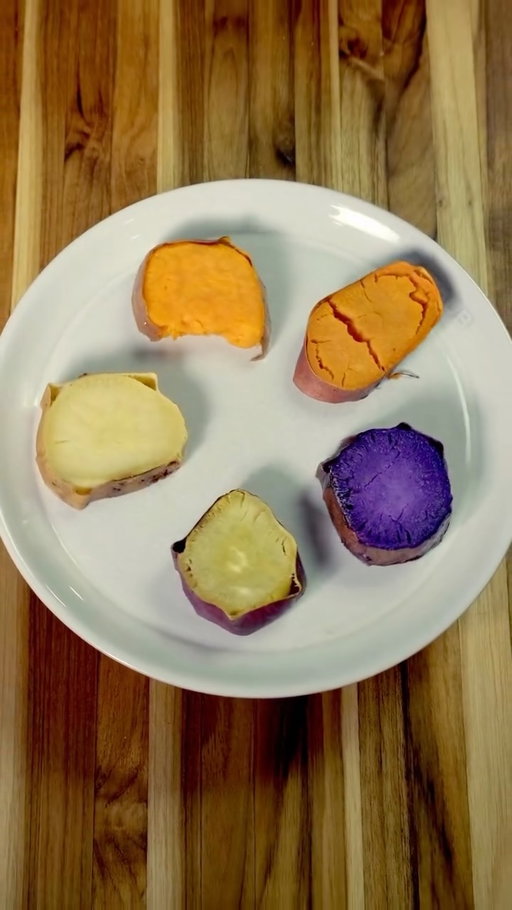 Here is a little ice breaker for Thanksgiving...

Orange vs white vs purple sweet potatoes...

Hannah vs Beauregard vs purple vs garnet vs jewel. What's the best sweet potato for you?

#superfood 
#foodscience #potatoes #thanksgiving #cooking