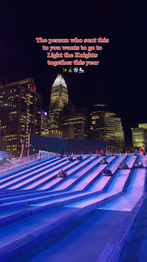 Make your plans & send this to your friends! Light the Knights opens on November 26th at Truist Field! ✨🎄⛸️

Presented by @truist