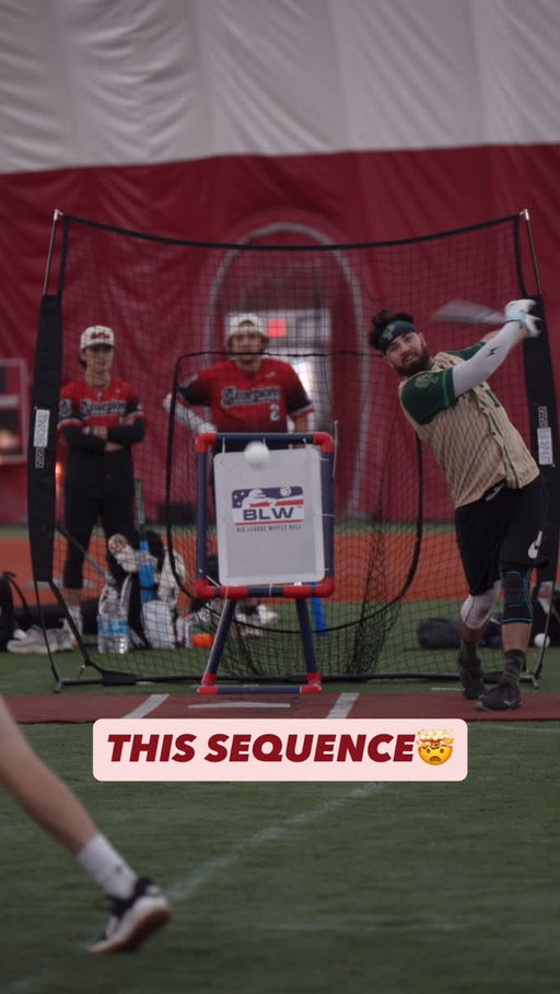 This sequence was wild😱 #wiffleball #sctop10 #dingers #baseball #mlb #homerun #blwwiffleball