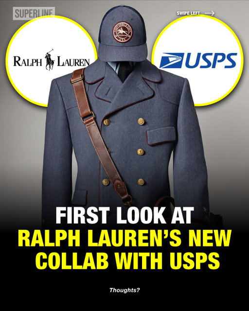 To mark the 250th anniversary of the United States Postal Service, Ralph Lauren and USPS have made some pieces inspired by archival mail carrier uniforms! Thoughts⁉️⁠
⁠
via @usps @ralphlauren
