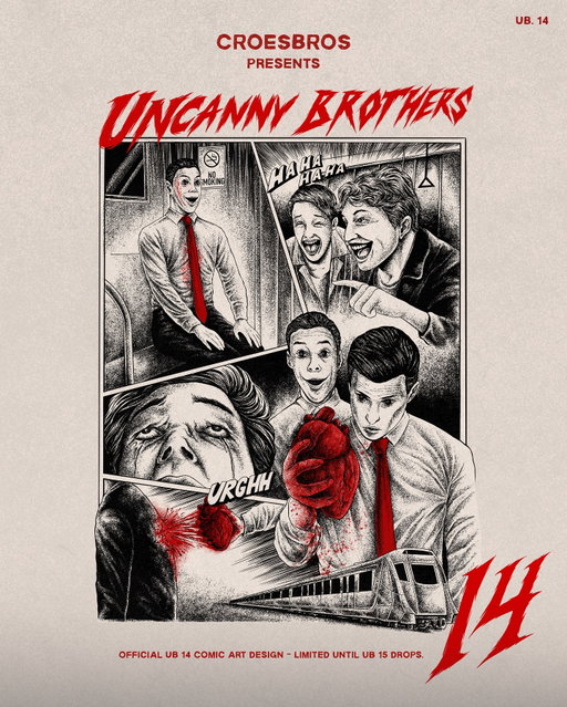 There are stories you watch…
and stories you step into.
This collection is taken directly from the world of Uncanny Brothers….a comic-style relic from Episode 14.
Limited. Vanishing when UB15 drops.
If you feel the pull…
the mark is already choosing you.

Link in bio.