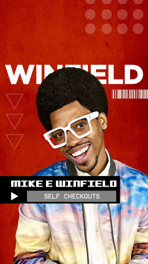 Self check out.

@mikeewinfield hits the Ontario Improv on Wednesday, Nov 26. One night only—don’t miss it.

Ticket link in bio.

#MikeEWinfield #OntarioImprov #OneNightOnly #StandUpComedy #InlandEmpireLaughs