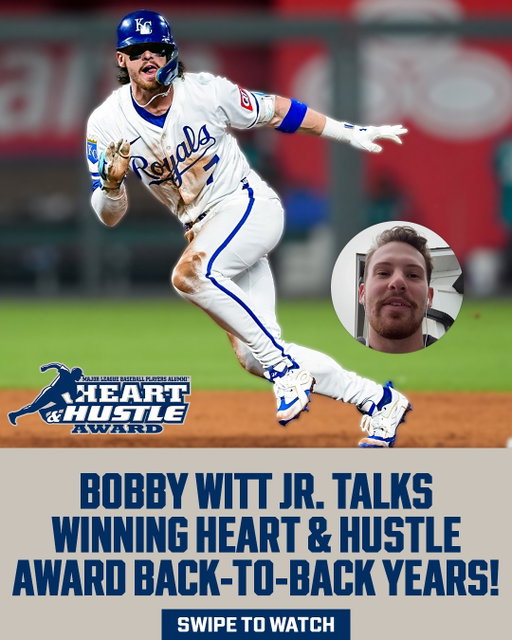 Bobby Witt Jr. always wants to play the game as hard as he can!