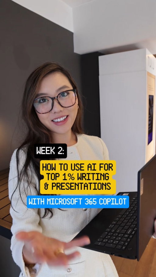 Aren’t these use cases super cool?!

Week 2 of my 30-day challenge with @microsoft365 - using AI to bring top 1% structure, clarity, and elegance to my communication :)

I *love* how Copilot is integrated into all M365 apps (e.g., Word, PPT, Excel, Outlook, and more) 

Microsoft 365 Copilot has Work IQ, which means it understands my work context and gives more *context-aware* responses than other AI tools

I can pull data from emails, decks, spreadsheets, and more - very easily!

For example, building the best presentation scripts using info from my emails, reports, and meeting transcripts — then asking Copilot to ensure my points are sharp & structured

Follow for week 3 where we explore more use cases you can adopt in your daily habits too!

#Microsoft365Partner #Microsoft365Copilot #tech #AI #careeradvice #communicationtips #communicationcoach #corporatelife #consulting #finance #ad