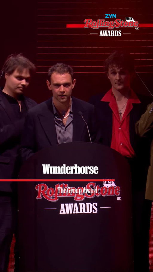 Watch @wunderhorse pick up The Group Award at this year’s @zyn_unitedkingdom Rolling Stone UK Awards.     #ZYNRollingStoneUKAwards