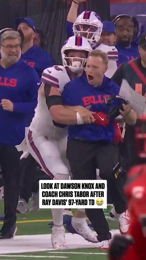Energy was matched to say the least 😂

BUFvsHOU on Prime Video
Also streaming on #NFLPlus