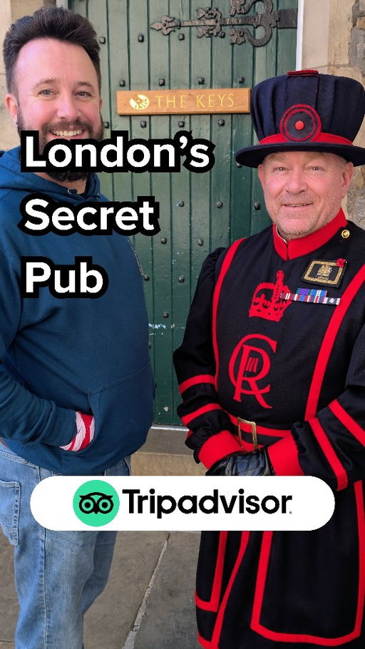 AD Probably the most exclusive pub in the world, the amazing Keys is inside the grounds of the Tower of London and it's the private pub for the ~35 Yeoman Warders who guard this historic landmark, which is one of Tripadvisor's top experiences in 2025. 

But if you are not lucky enough to get this private visit after you've taken your tour of this historic royal palace, which, like so many amazing experiences, you can book in the Tripadvisor app, then there is always the amazing Dickens' Inn just 5 minutes walk away, past the Royal Barge, in the picture-perfect St. Katharine Docks. 

It's easy to book experiences and activities at the world's top attractions with Tripadvisor, and I'll be here to guide you to the best places nearby to grab a drink or a bite to eat with your friends and family. 

Whilst it's never possible to film the Crown Jewels or the Ceremony of the Keys, there is so much to see that makes it one of my favourite tourist activities in London and it's easy to see why it's one of Tripadvisor's top experiences of 2025 that you can book in their app. AD

🗝️ The Keys
📍 The Tower of London 
✅ Book The Tower of London in the Tripadvisor app

🏷️ The Dickens Inn
🍻 Wandle by Sambrooks,  Beefeater Gin + their own 'Keys' Ale 

#historicpubcrawls
#historicpubcrawlsthroughlondon
#tripadvisor
#visitlondon