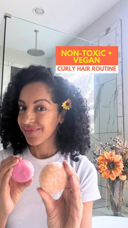Our vegan, eco-friendly, non-toxic curly hair routine. Once I learned what’s hiding in most hair products, I couldn’t go back. AD.

On top of all the sus ingredients, most traditional shampoos are mostly just water,  packed in plastic, and full of diluted ingredients.

I use @theearthlingco vegan shampoo and conditioner bars because they do the same job, without the same waste (or harm).

💚 1 bar = 2–3 bottles
💚 Lasts up to 75 washes
💚 Safe for kids + adults
💚 Kind to animals + gentle on the planet

My boys and I all use the same bars in our home, because healthy hair shouldn’t come with a side of microplastics.

Do you use the same haircare products as your kids, or do they have their own?