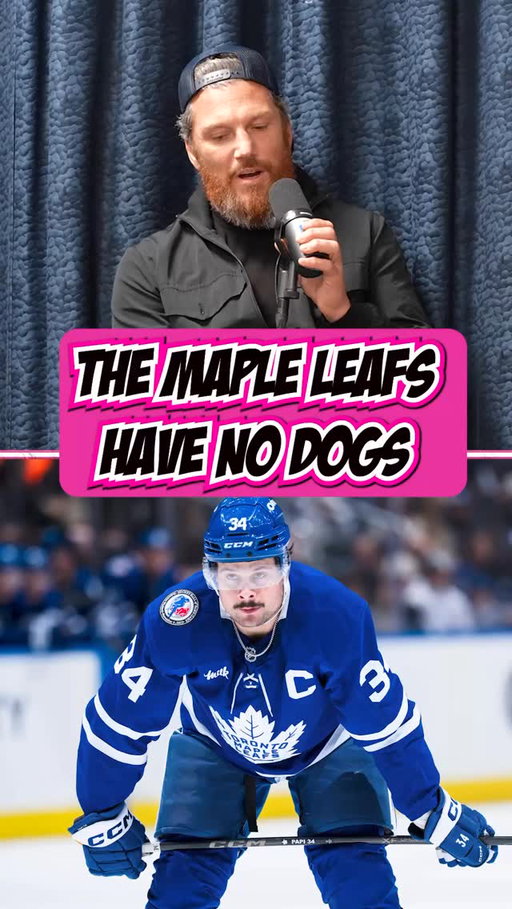 The only way to fix the Leafs is to pick up a DOG.