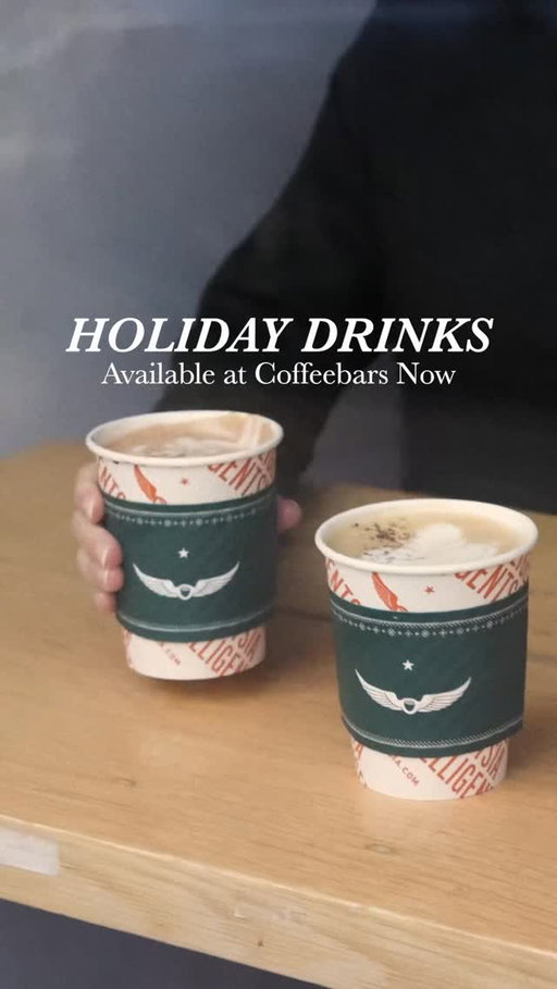 Our Peppermint Mocha and Smoked Salt Maple Latte are back in our coffeebars this week to begin the holiday drink season.

The rich, warm, and cooling Peppermint Mocha is built on a housemade peppermint syrup with ganache and freshly grated Askinosie peppermint dark chocolate on top.

We’re also bringing back a popular crowd pleaser, the wintery and comforting Smoked Salt Maple Latte; with maple syrup at the base and topped with a dash of smoked salt.

Step out of the cold and into your local coffeebar to enjoy these signature drinks for a limited time. The very best of the season awaits.