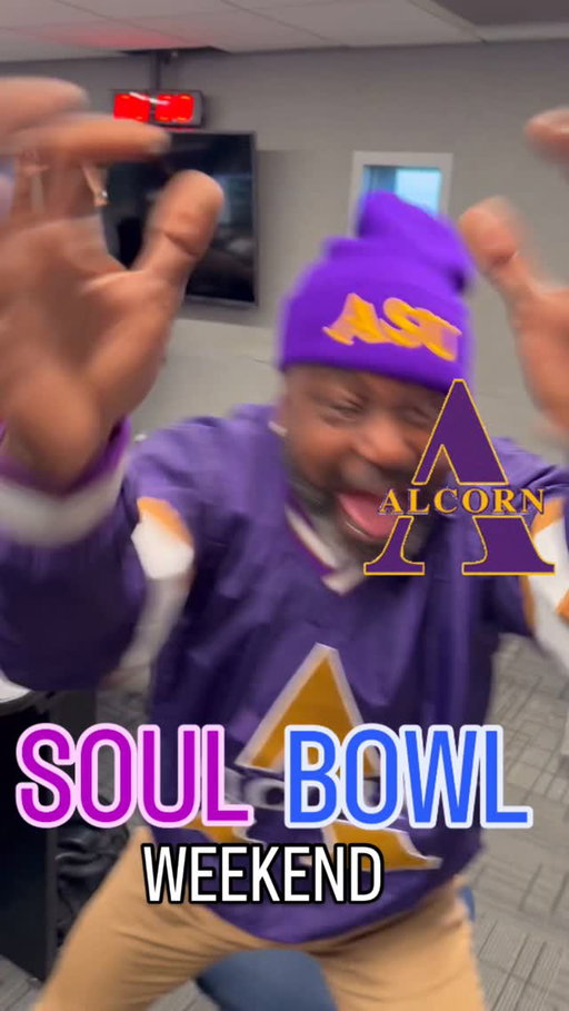 THE MISSISSIPPI SUPER BOWL.  The whole DEDE IN THE MORNING SHOW riding wit DEM BRAVES…. #soulbowl #bragginrights #hbcu #swac #fyp