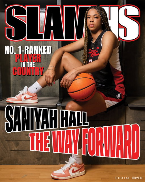 This is more than just a homecoming for Saniyah Hall, she’s building her legacy. Back in Ohio for one last season, she’s back to where it all began. The nation’s #1 player is the way forward and stars on the cover of SLAMHS 007. LINK IN BIO.